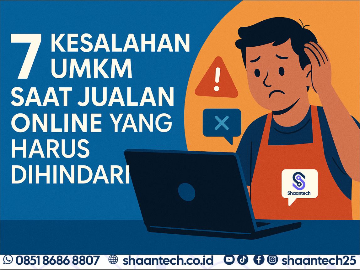 7 Kesalahan UMKM Saat Jualan Online yang Harus Dihindari